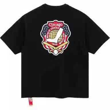 New Era MLB Cooperstown Chicago White Sox Black Tee