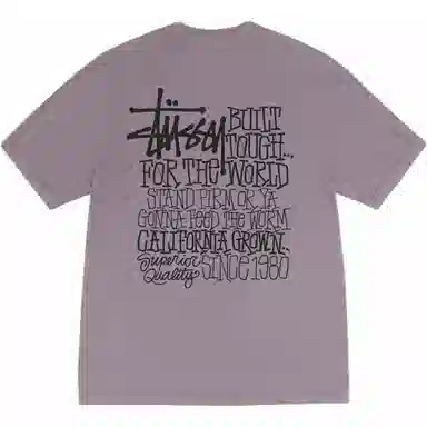 Stussy SS24 CALIFORNIA GROWN TEE PIGMENT DYED T