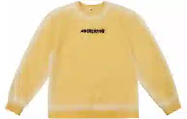 ADER ERROR SS22 Yellow Crewneck