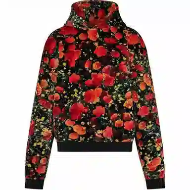Louis Vuitton Floral Print Hoodie