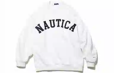 nautica white sail Logo