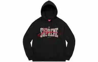 Supreme Embroidered Chenille Hooded Sweatshirt
