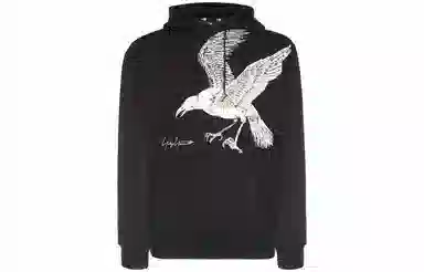 Yohji Yamamoto x New Era Hoodie Black