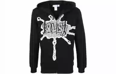 CDG SS22 Hooded Sweatshirt Black