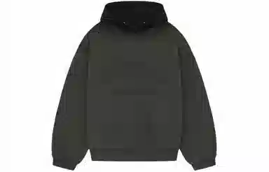 Fear of God Essentials Nylon Fleece Hoodie Ink/Jet Black