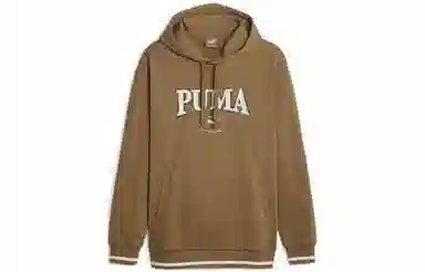 PUMA Squad Hoodie Brown