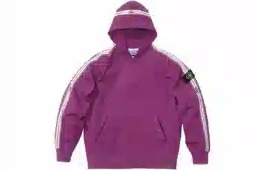 Supreme x STONE ISLAND Stripe Hooded Sweatshirt SS22