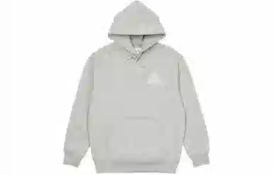 PALACE x Calvin Klein Tri-Ferg Hood Light Grey Marl Logo