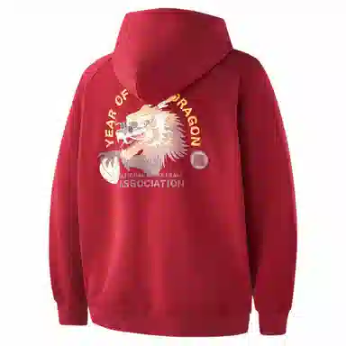 NBA Chicago Bulls Hoodie Deep Red