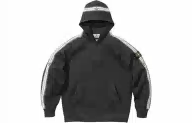 Supreme x STONE ISLAND Stripe Hooded Sweatshirt SS22