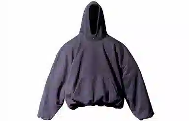 YEEZY x Gap x Balenciaga Logo Hoodie Black