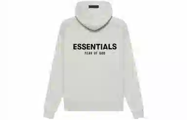 Fear of God Essentials Light Oatmeal Hoodie