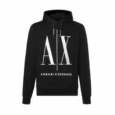Armani Exchange Hoodie Black