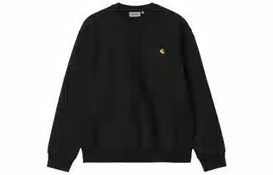 Carhartt WIP American Script Sweatshirt Black
