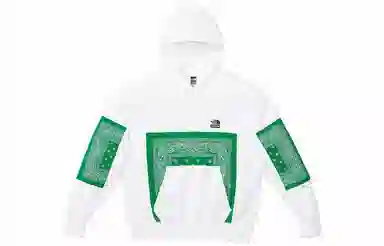 Supreme x The North Face Bandana Hooded Sweatshirt