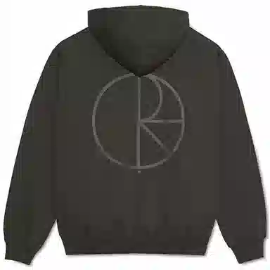 Polar Skate Co Hoodie Washed Black