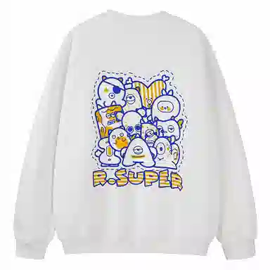 R.super x Monster Letter Logo