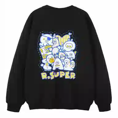 R.super x Monster Letter Logo