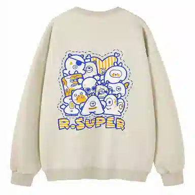 R.super x Monster Letter Logo