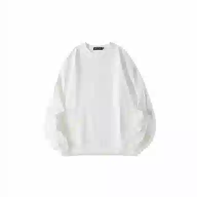 我是大卫 基础款纯色简约休闲打底时尚舒适圆领卫衣 男女同款