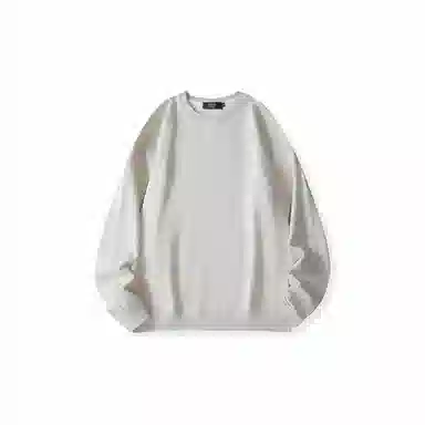 我是大卫 基础款纯色简约休闲打底时尚舒适圆领卫衣 男女同款