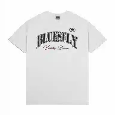 BLUESFLY Printed Sleeve-Cuff T-Shirt