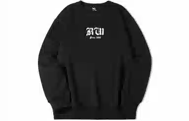 ROCAWEAR FW22 Colorblock Letter Print Crewneck Sweatshirt