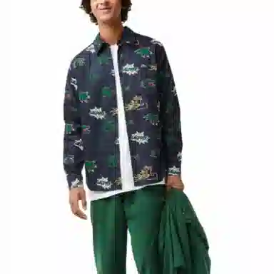 Lacoste Holiday Logo Long Sleeve Shirt