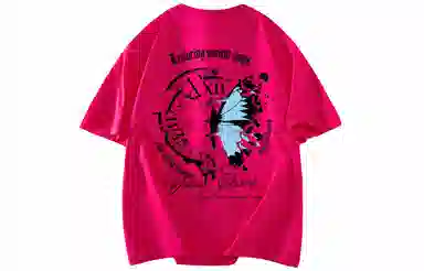 AYEA Butterfly Clock Print T-Shirt