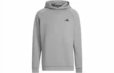adidas 3d Deboss Spacer Sleeve Hoodie Logo