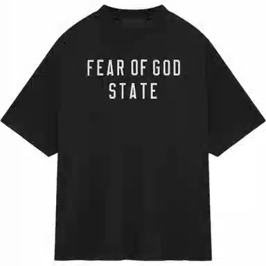 Fear of God Essentials Heavy Crewneck Tee Black