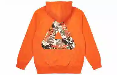 PALACE FW22 Tri-digi Hood Orange FW22 Logo
