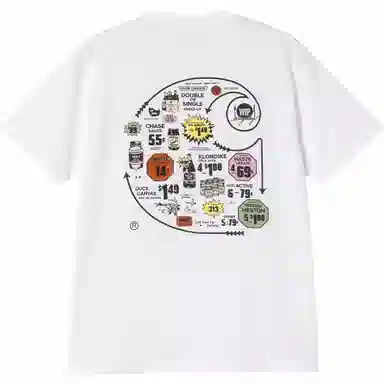 Carhartt WIP SS25 SS Catalogue C Logo T-Shirt logoT