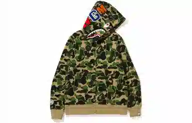 A BATHING APE ABC Camo Shark Hoodie