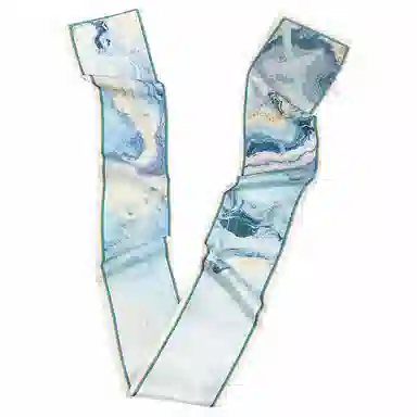 上海故事 春秋韩版潮流气质窄边文艺风西装出行 聚酯纤维 丝巾 女款