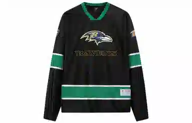 NFL Black Label Super Bowl Baltimore Ravens Long Sleeve T-Shirt