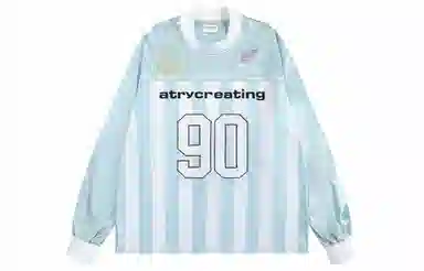 Atry Classic 90 Blokecore Football Jersey Long Sleeve Blue