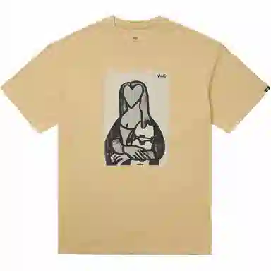 Vans x Asian Artist Collection SS24 Pullover Tee Khaki