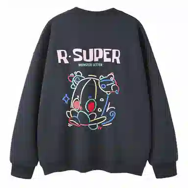 R.super x Monster Letter Logo