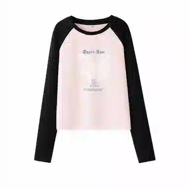 MJ STYLE Raglan Long Sleeve Tee