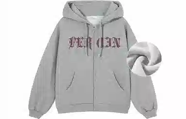 FREO3N SS23 Ring Retro Gothic Letter Print Hoodie