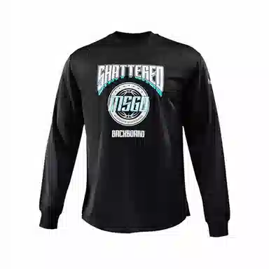 Monster Guardians Heavyweight Crewneck Long Sleeve Tee Black