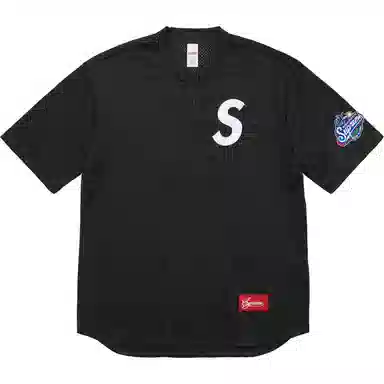 Supreme FW24 WEEK1 S Logo Baseball Henley T