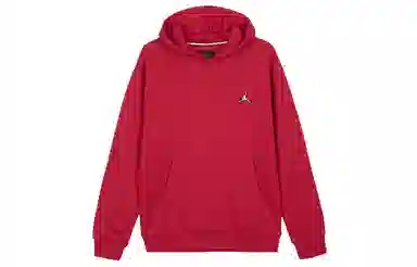 Jordan Logo Hoodie Red