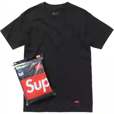 Supreme x Hanes Tagless Tees