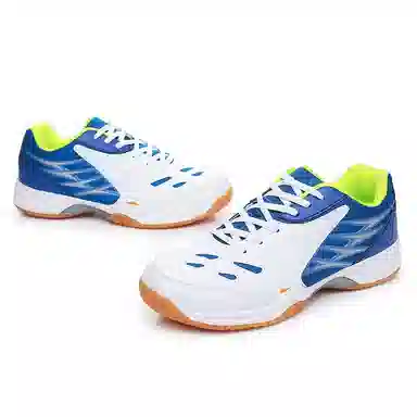 酷丁 软底软面户外休闲运动系带时尚潮流百搭超轻专业比赛训练 防滑耐磨减震透气 羽毛球鞋 男款