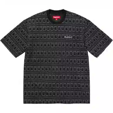 Supreme FW24 WEEK1 Jacquard Scarab SS Top T