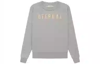 Fear of God FW22 ETERNAL Fleece Crewneck Warm Heather Grey