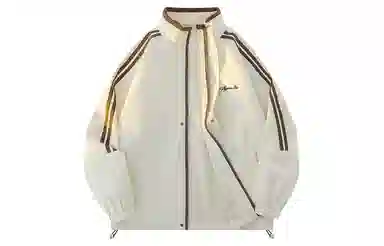 王者荣耀 鲁班七号星空梦想款 基础美式条纹字母纯色休闲宽松高级感小众工装夹克外套 男女同款