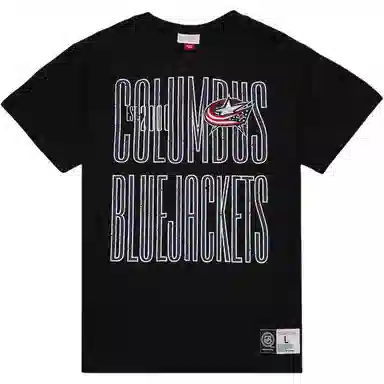 Mitchell Ness x NHL Columbus Blue Jackets Team OG Premium T